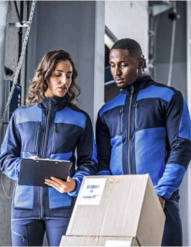 REG-TRF720-E-volve Unisex Knit Effect Stretch Midlayer Jacket